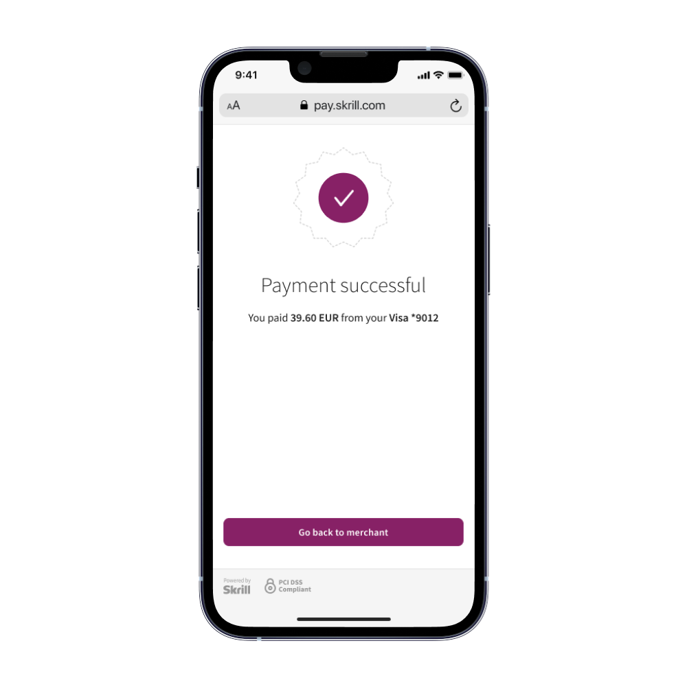Skrill Hosted Payment Solution